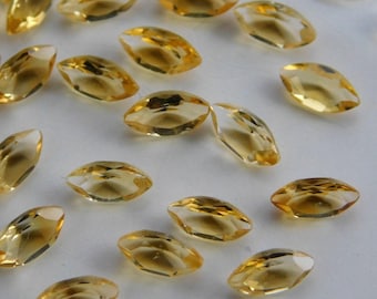 Natural Citrine Marquise Faceted Cut Gemstone,Calibrated Onyx Loose Gemstone, Semi Precious Cut Gemstone,Wholesale Handmade Quality Gemstone