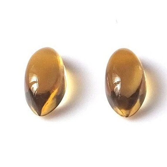 Marquise Yellow Citrine November Birthstone,cabochon Loose