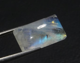 Natural Moonstone Cabochon Wholesale Lot,Moonstone Octagon Shape Gemstone,Amazing Quality Moonstone Loose Gemstone Size6X8MM For Jewelry Use