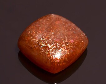 Beautiful Natural Red Sunstone Cushion Cabochon 3X3MM To 15X15MM AAA Sunstone Cushion Cabochon Making Jewellery Loose Gemstone Wholesale lot