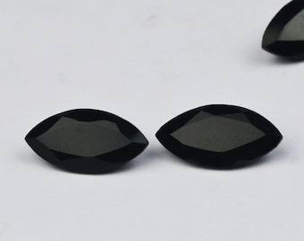 Natural Black Spinel 3x6mm 8x16mm To Marquise Faceted Cut Gemstone Good Quality Loose Gemstone for Jewellery Making Wholesale Price Gemstone