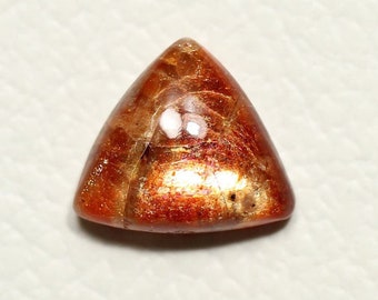Beautiful Natural Red Sunstone Trillion Cabochon 3X3MM To 15X15MM Sunstone Trillion Cabochon Making Jewellery Loose Gemstone Wholesale lot