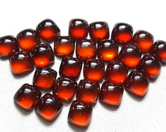 Natural Mozambique Red Garnet Cushion Shape Gemstone, Mozambique Garnet Cushion Shape Cabochon, Mozambique Garnet,3mm - 10mm Garnet Gemstone