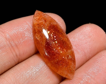Natural Red Sunstone 3x6mm 8x16mm To Marquise Cabochon Gemstone Good Quality Loose Gemstone for Jewellery Making at Wholesale Price Gemstone