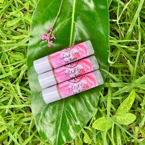 Rooted Rose Lip Balm – Organic, Handmade in Hawai‘i | Natural Lip Moisturizer for Dry Lips