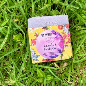 Lavender Eucalyptus Organic Cold Process Soap