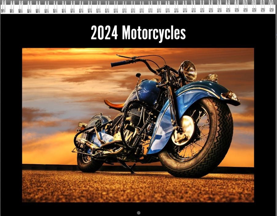Harley Calendar - Etsy