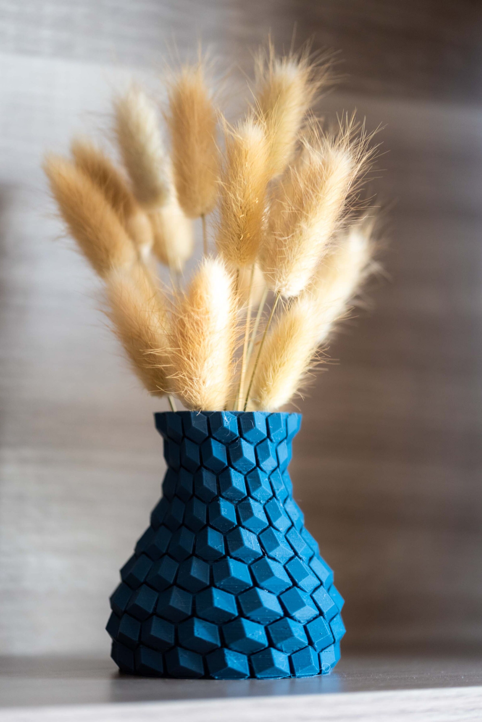 Vase Design en Forme de Nid d'abeilles