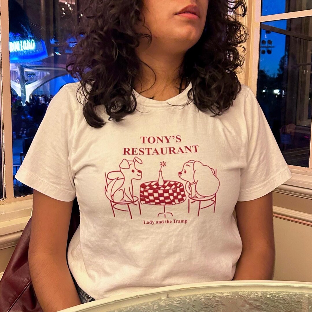 Disney Lady And The Tramp Noir - Vêtements T-shirts manches longues