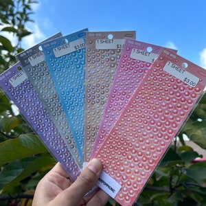 Holographic deco stickers, bubble deco stickers, top loaders, kpop deco stickers, deco stickers