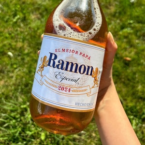 Custom Modelo Beer Labels, Personalized Beer, Birthday Labels, Groomsman, Cerveza, Gift For Him, Father’s Day, Personalized Gift Best Dad