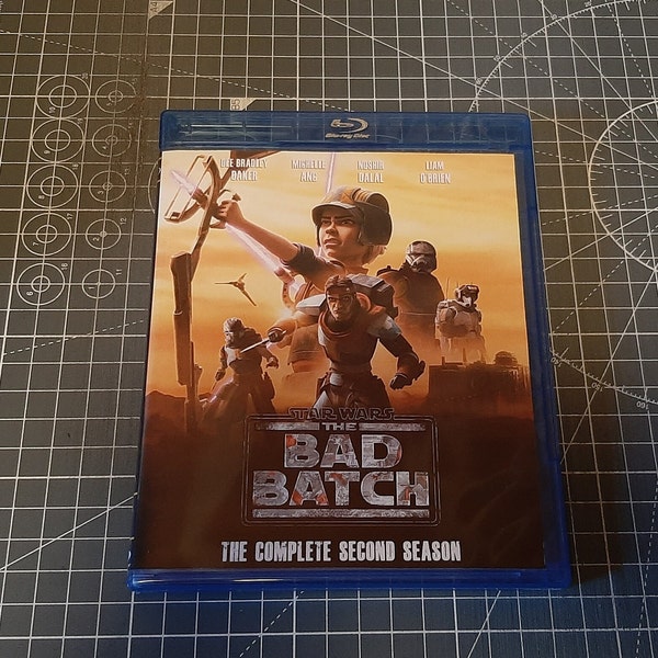 The Bad Batch Season 2 BLU RAY 2 disc English Francais Star Wars Saison 1 bluray