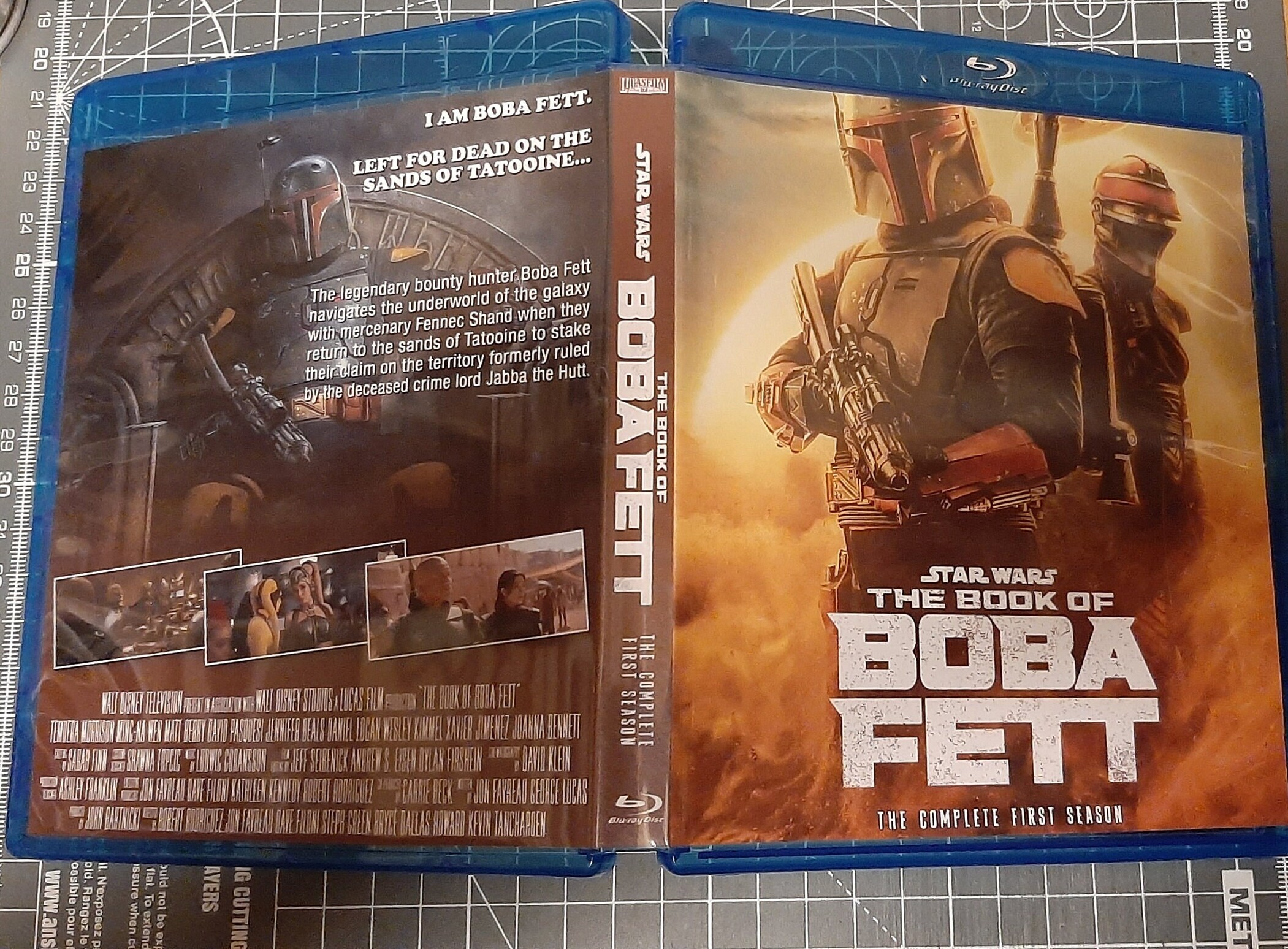 Star Wars: the Book of Boba Fett Bonus BLU RAY English - Etsy UK
