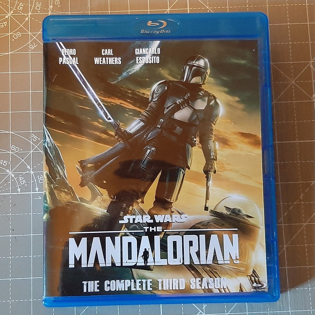 Star Wars the Mandalorian Season 3 BLU RAY English Francais Star Wars Etsy