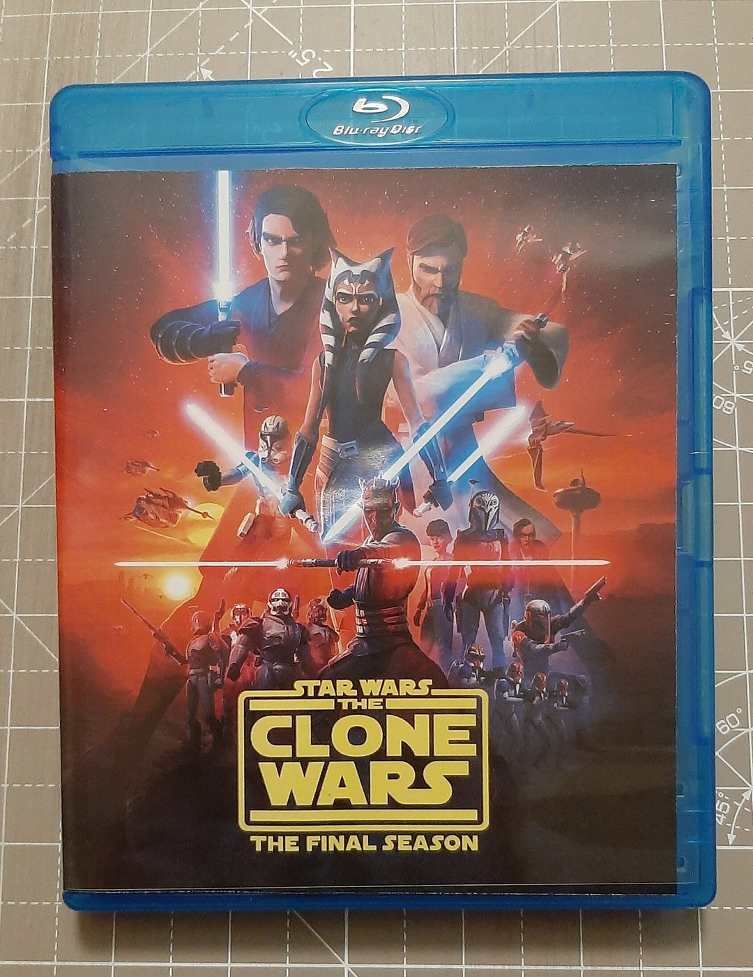 Star Wars the Clone Wars Season 7 BLU RAY English Francais Star Wars Season 7 Bluray Etsy