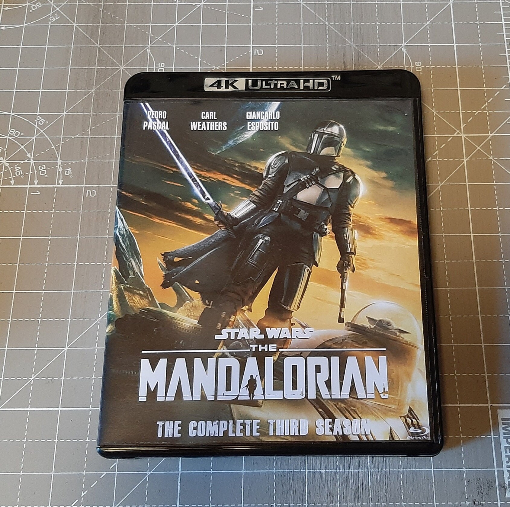 Star Wars the Mandalorian Season 3 BLU RAY 4K UHD English Français Star Wars Etsy