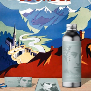Vers Lourdeswater rechtstreeks uit de grob in Lourdes, Frankreich, - 150 ml/ 5 fl oz - GRATIS VERZENDING=