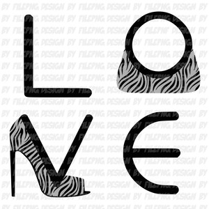 Girly SVG, Designer Love PNG Shoe Purse Sublimation Designs Downloads| High Heel Clipart Love Svg, Purse Clipart, Fashion Clipart Filepng