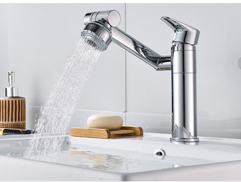 1080 degree swivel faucet for bathroom sink