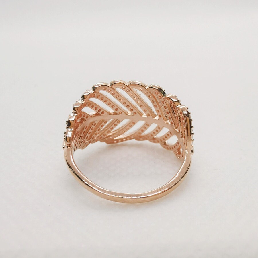 Pandora store feather ring
