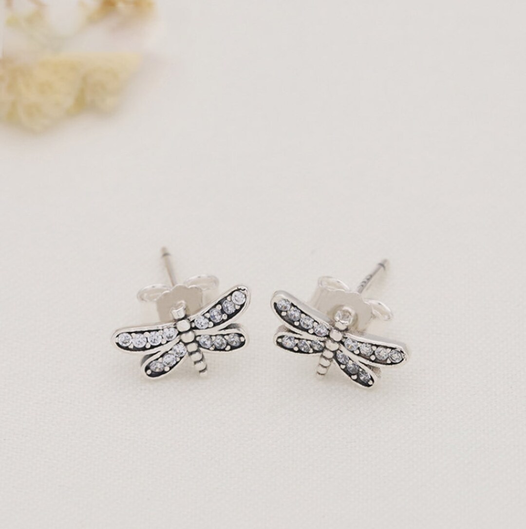 Dragonfly earrings deals pandora