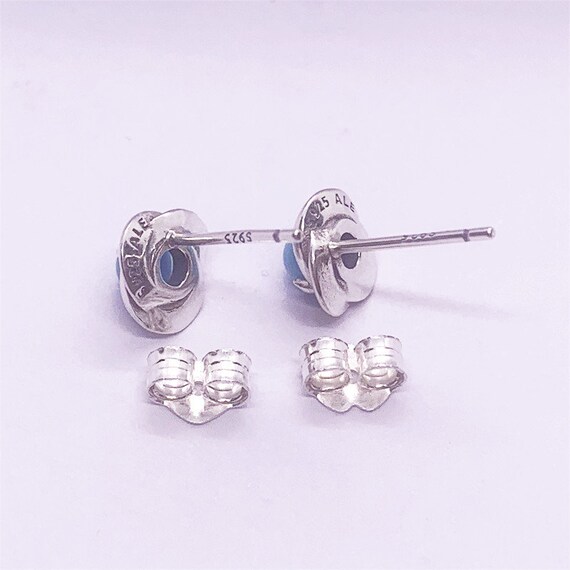 New Authentic Pandora December Birthstone Eternity Circle Stud