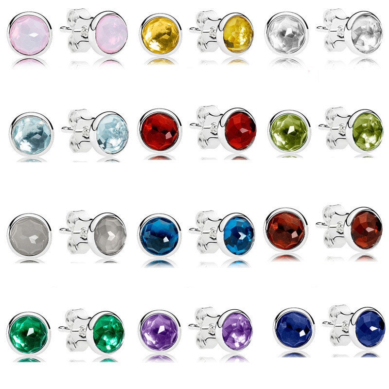Pandora birth earrings sale