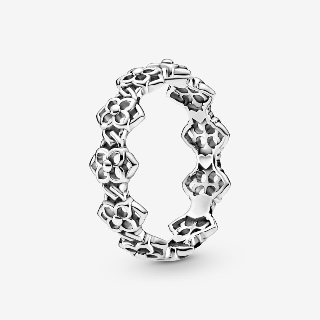 Pandora Rose Petals Band Ring Size 56 S925 ALE 199401C00 Etsy