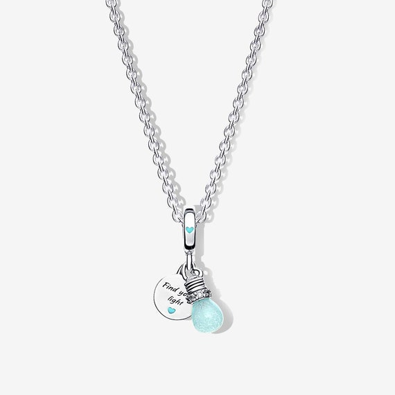 Aquamarine cheap necklace pandora