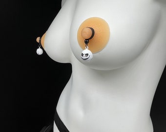 Cloche en laiton avec visage d'Halloween