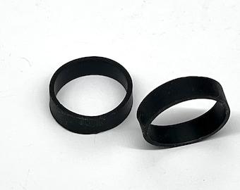 12 pieces wide silicone band, for making nipple jewelry.