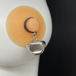 Large Silver Jingle Bell