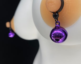 Iridescent purple/magenta bell