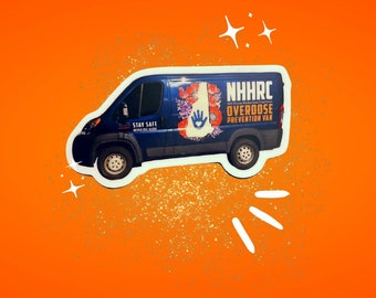 NHHRC Harm Reduction Van Sticker