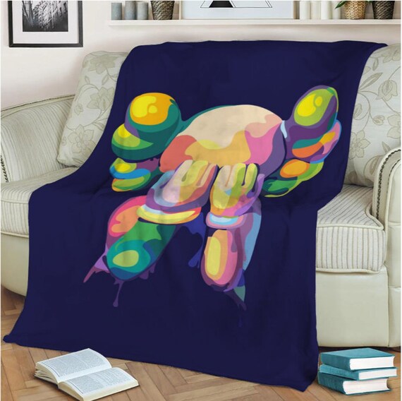 Kaws Pop Art Blanket Kaws Blanket Kaws Fleece Gift for Etsy