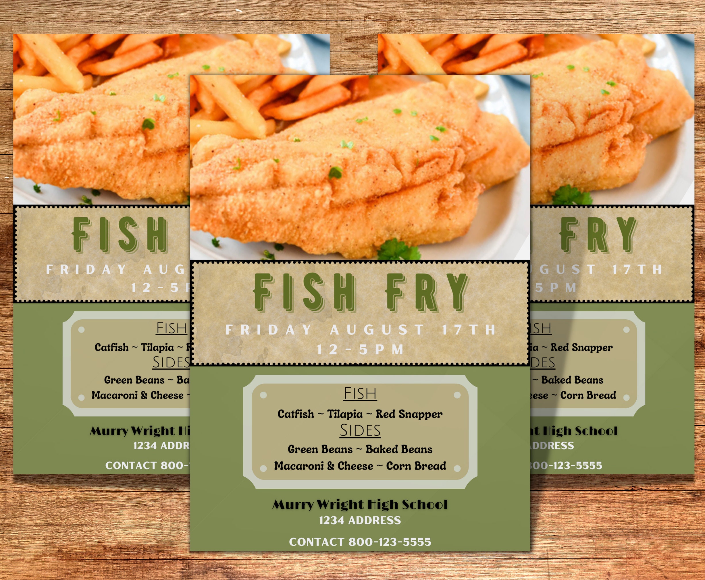Editable Fish Fry Flyer. 5x7 DIY Printable. Canva Template Etsy Editable Fish Fry Flyer. 5x7 DIY Printable. Canva Template Etsy