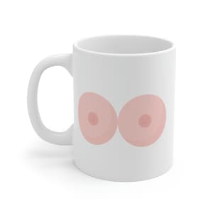 Boob Stress Chest - Squeezable Jugs for Stressed out Mugs Gag Gift