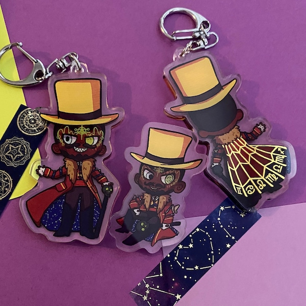 Dr. Oddfellow Acrylic Keychain/Pin