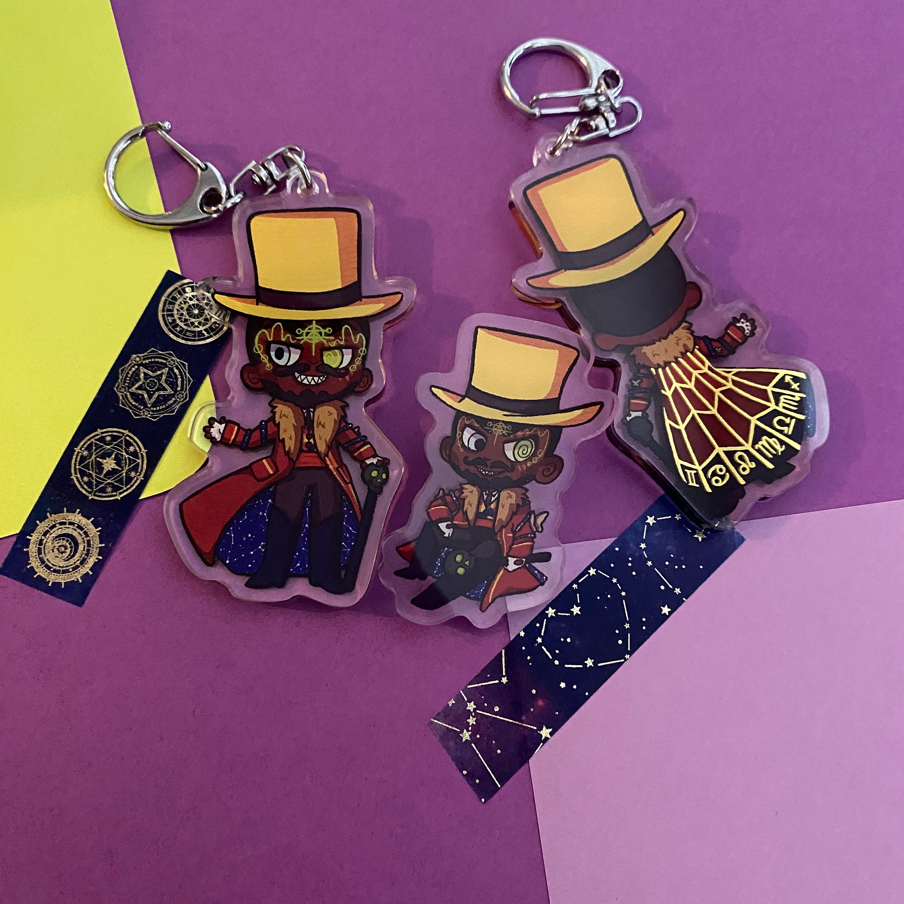 Dr. Oddfellow Acrylic Keychain/Pin