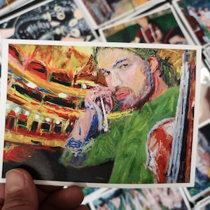 Carte postale - Carte postale David Garret PK_4640 Portrait, Célébrités, Art gay, Gayart, Pride, Prideart, Pride art, Carte gay, Pianis, Violon,