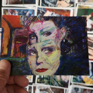 Carte postale - Carte postale Romy Haag- PK_182914_7928 - Portrait, Icônes, Célébrités, Art gay, gayart, pride, prideart, pride art, carte gay,