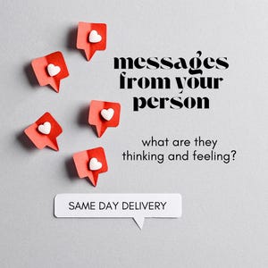 Same Day Love Tarot Reading Messages from Your Person