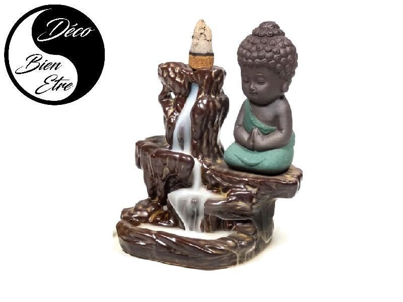 Fontaine à Encens Bâton et Cône Refoulement avec Bouddha