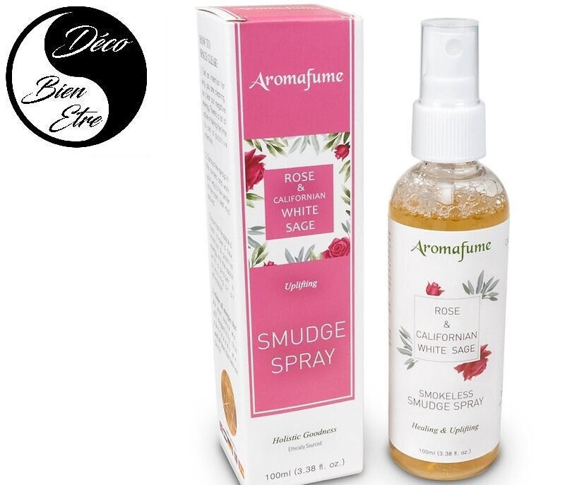 Spray Sauge Blanche et Rose 100Ml