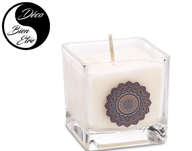 Bougie Parfumée Ecologique Colza Mandala 270Gr | 100% Végétale