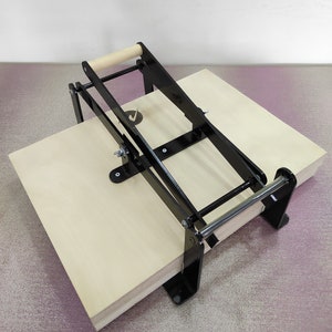 Stampa su linoleum 19"x13,5", pressa a leva, pressa per stampa, pressa per metallo, pressa per libri, pressa manuale per linoleum, macchina per stampa, stampa in rilievo