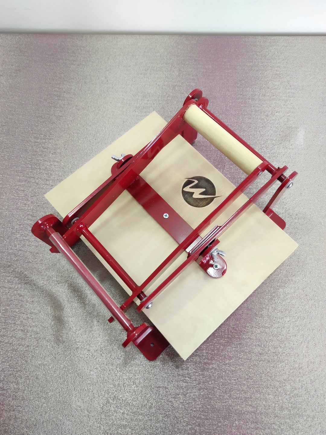 A4 Lever Block Printing Press: Metal Lino Cut Machine - Etsy Finland