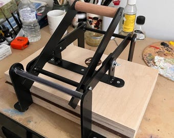 Hand Printing Press: Linocut, Block Printing Machine (A5, A4, A3)