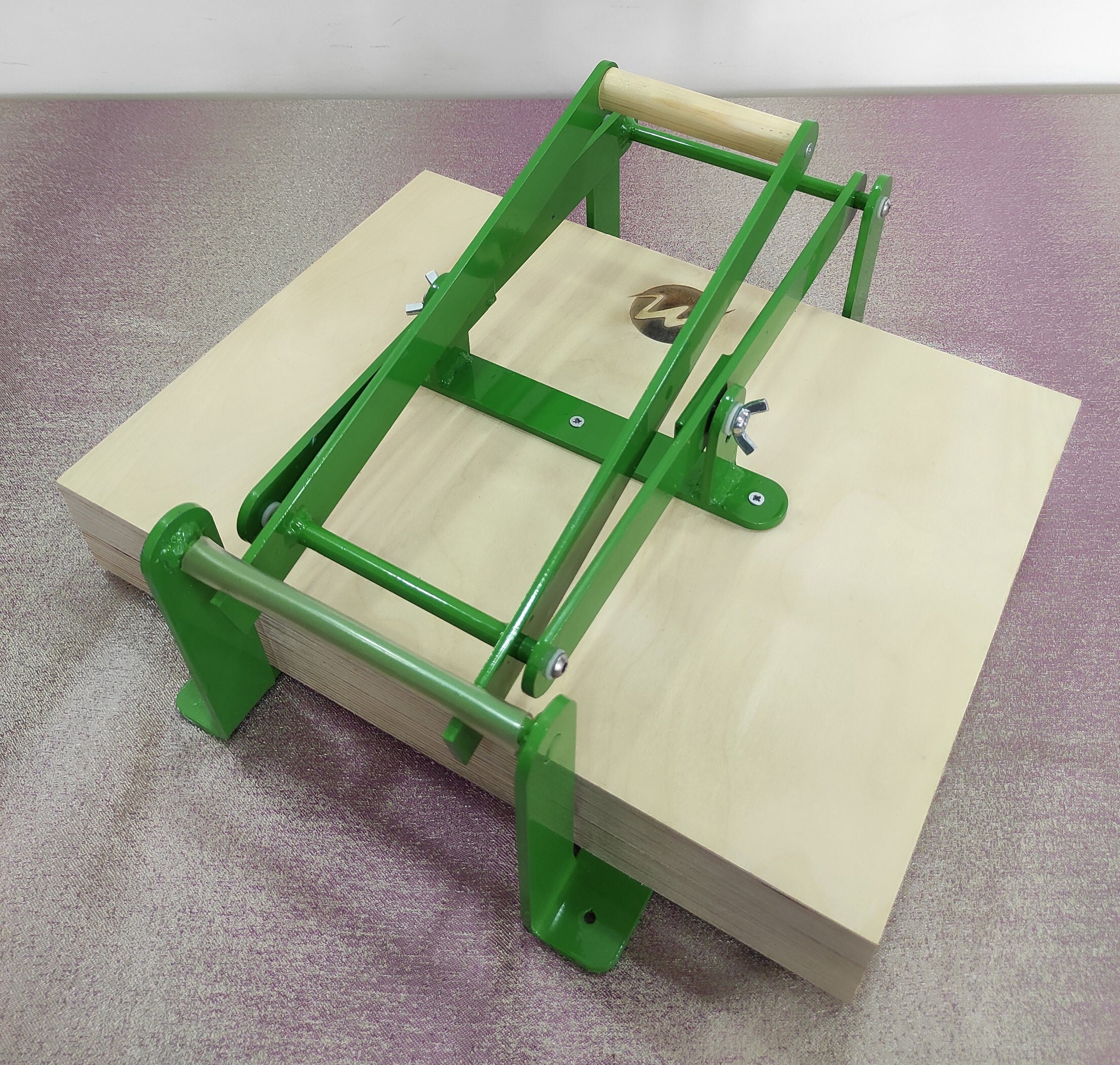 A4 Wood Print Press Hand Press Machine Print Making Press Etsy