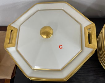 Serving Pieces A / Haviland Limoges Sheraton China